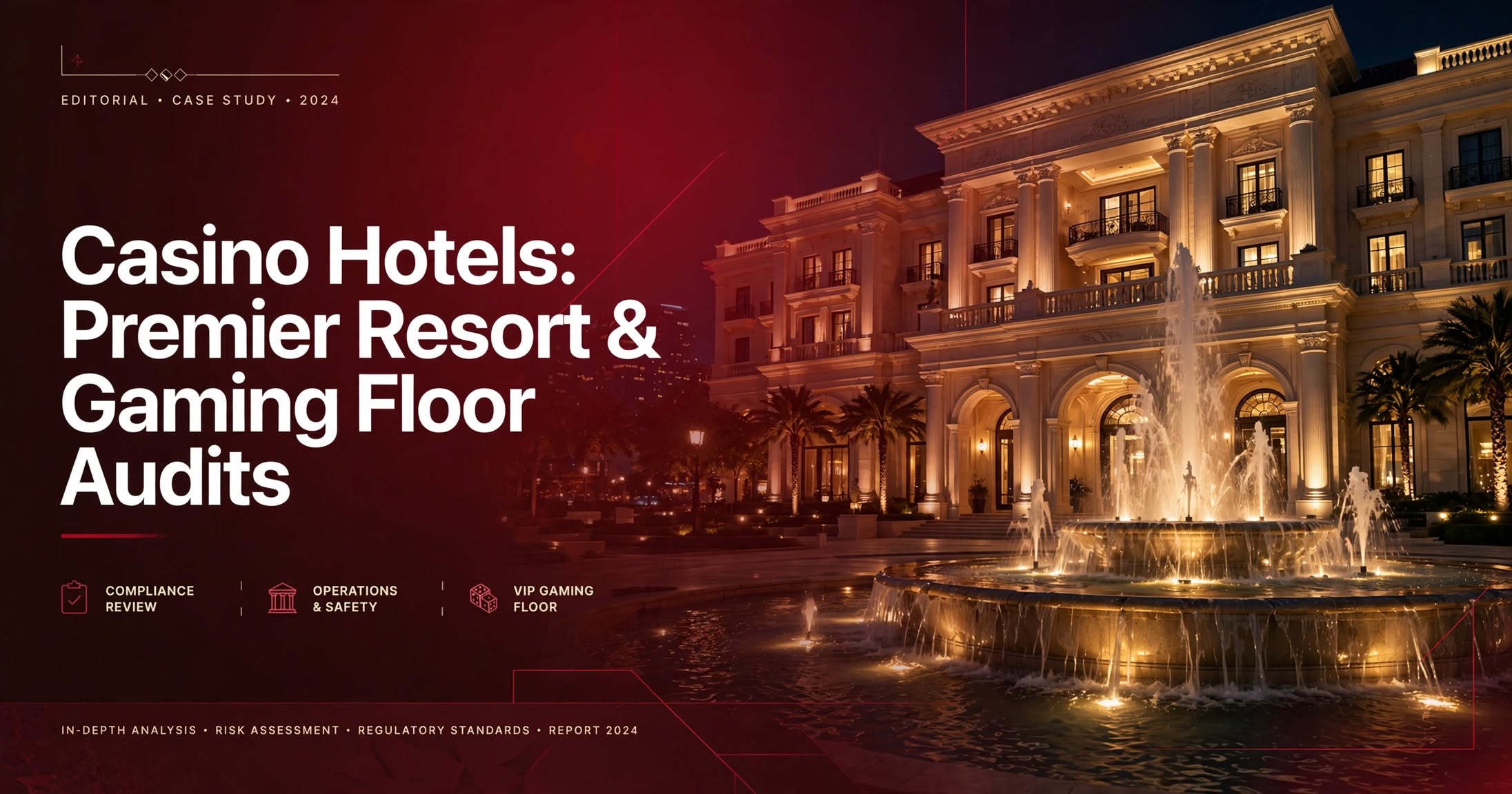 Editorial reviewer reviewing architectural resort plans and acoustic metrics